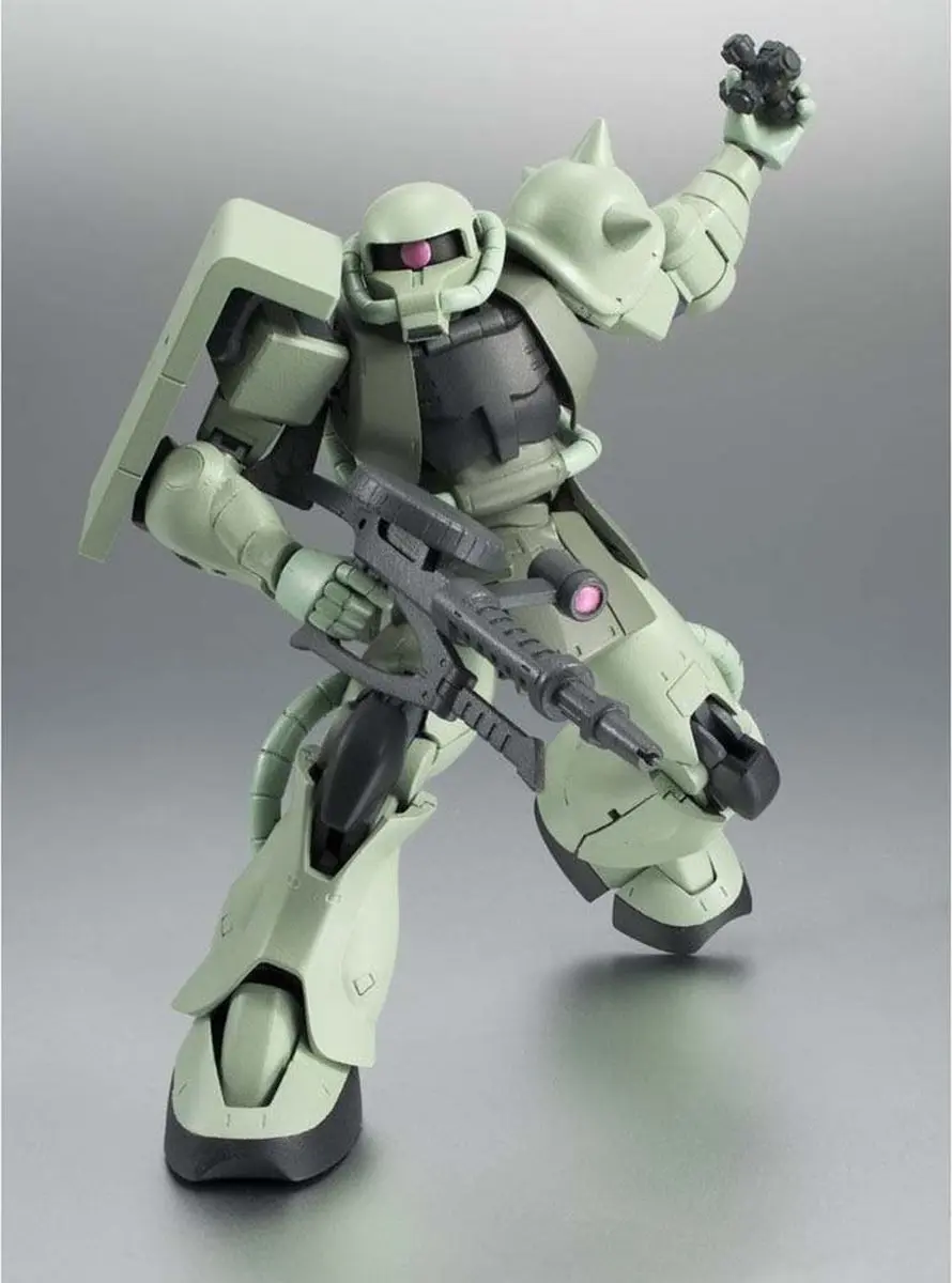 Bandai Mobile Suit Gundam Robot Spirits Side MS MS-06 Zaku II A.n.i.m.e. 12cm Figuur - Grijs