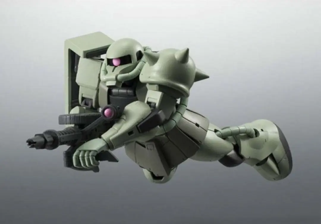 Bandai Mobile Suit Gundam Robot Spirits Side MS MS-06 Zaku II A.n.i.m.e. 12cm Figuur - Grijs