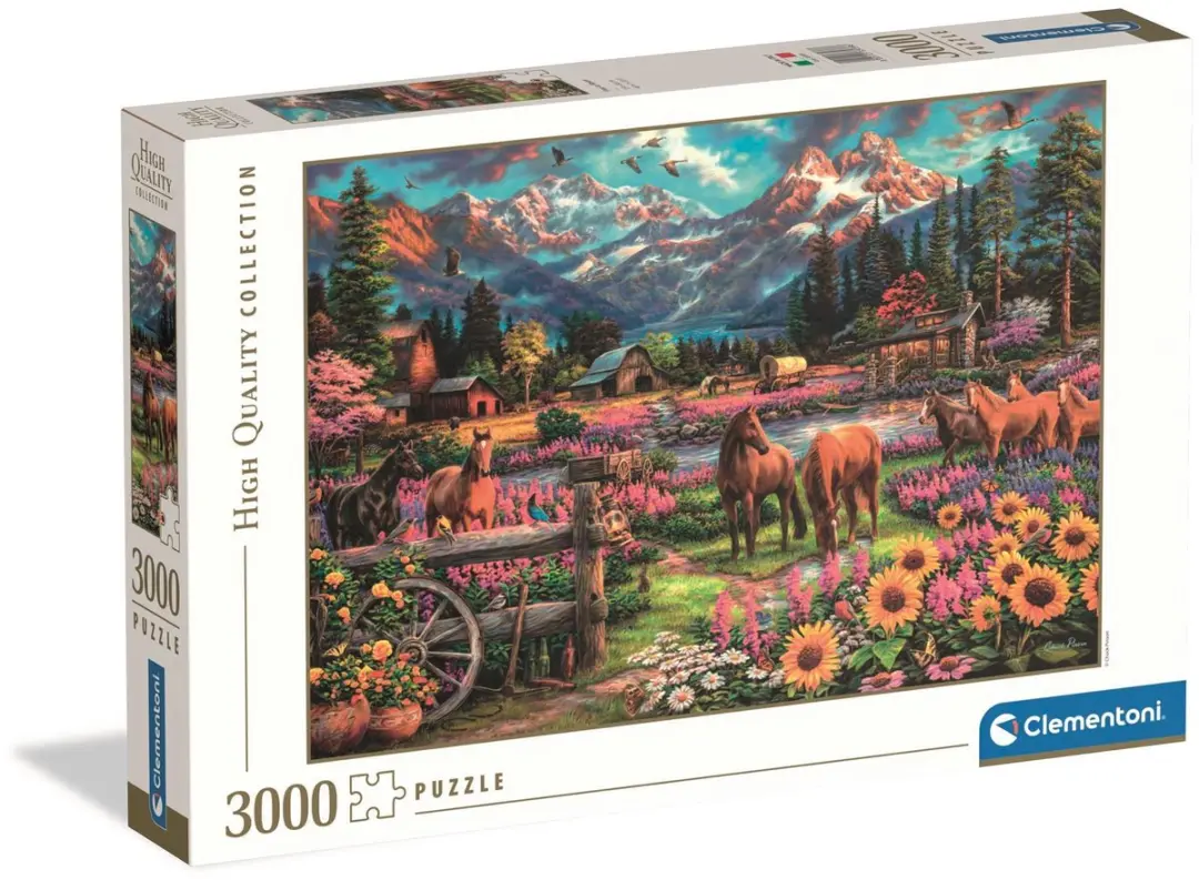 Clementoni Legpuzzel Vrij om te Grazen 3000 Stuks