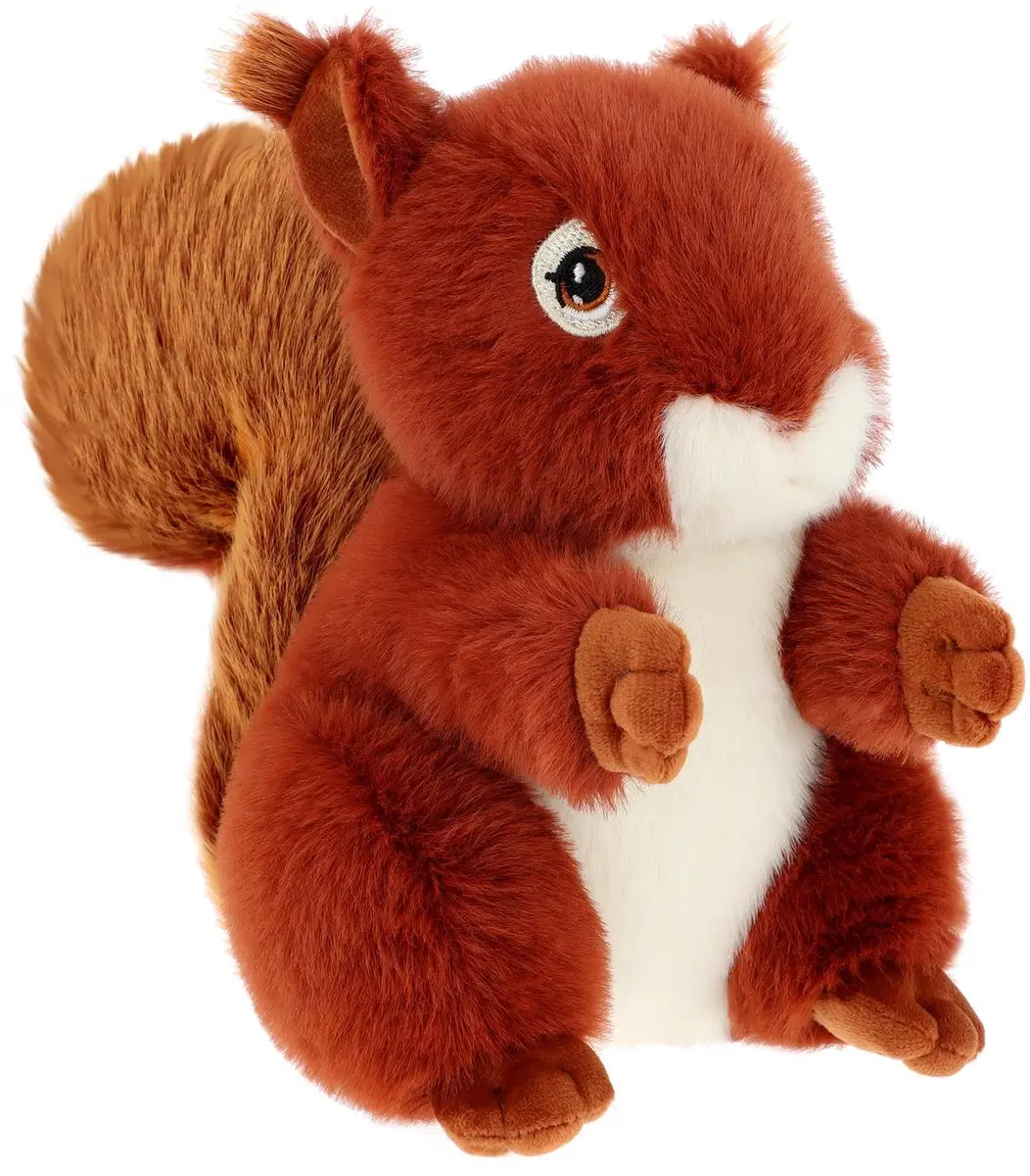 Keel Toys Keeleco Rode Eekhoorn Knuffel 15cm