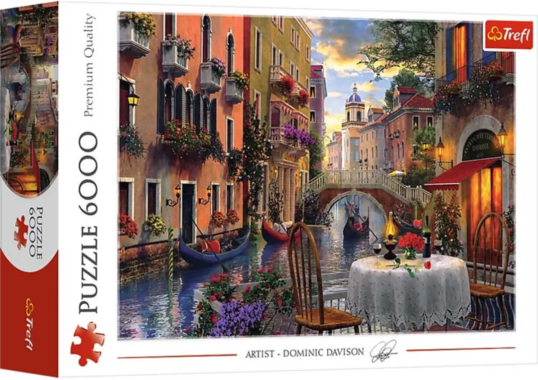Trefl Romantic Venice Puzzel - 6000 Stuks - Multicolor