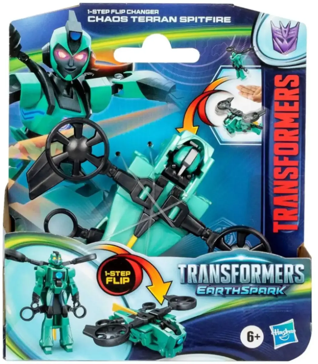 Transformers Earthspark Chaos Terran Spitfire Action Figure