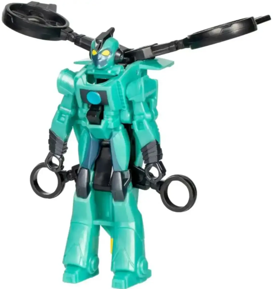 Transformers Earthspark Chaos Terran Spitfire Action Figure - 2ef - Blauw