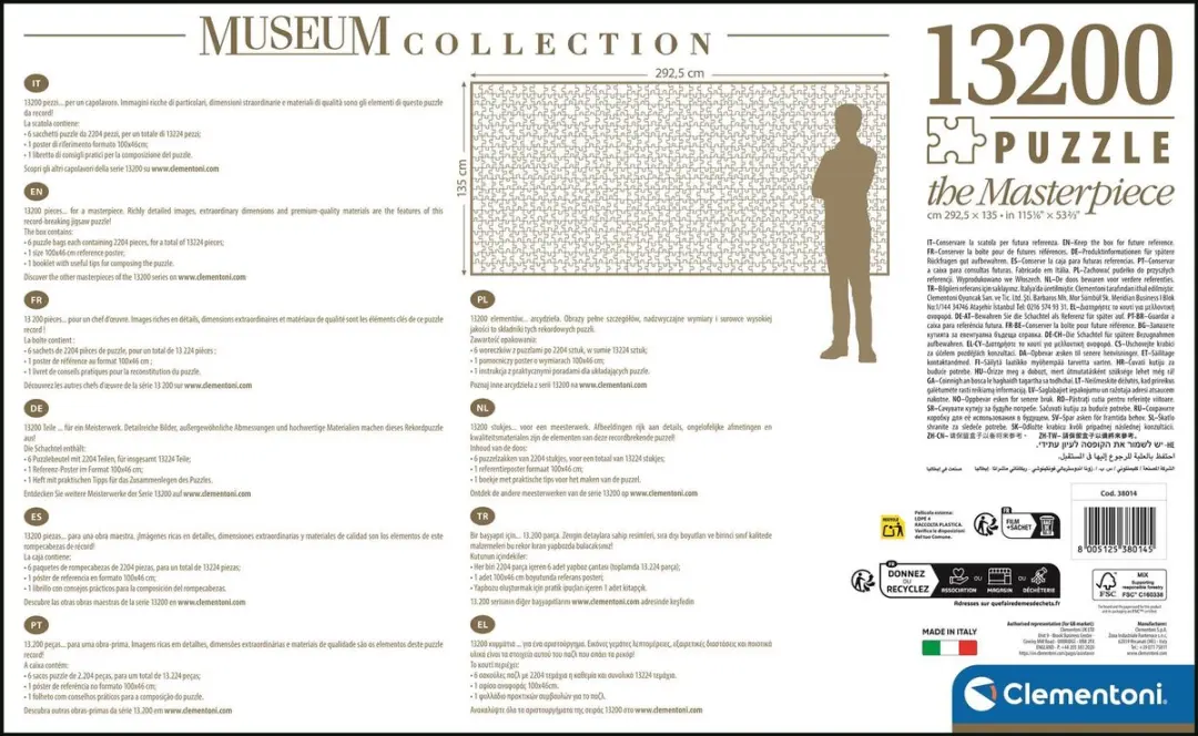Clementoni Museum Collection Picasso Guernica 13200 Stuks