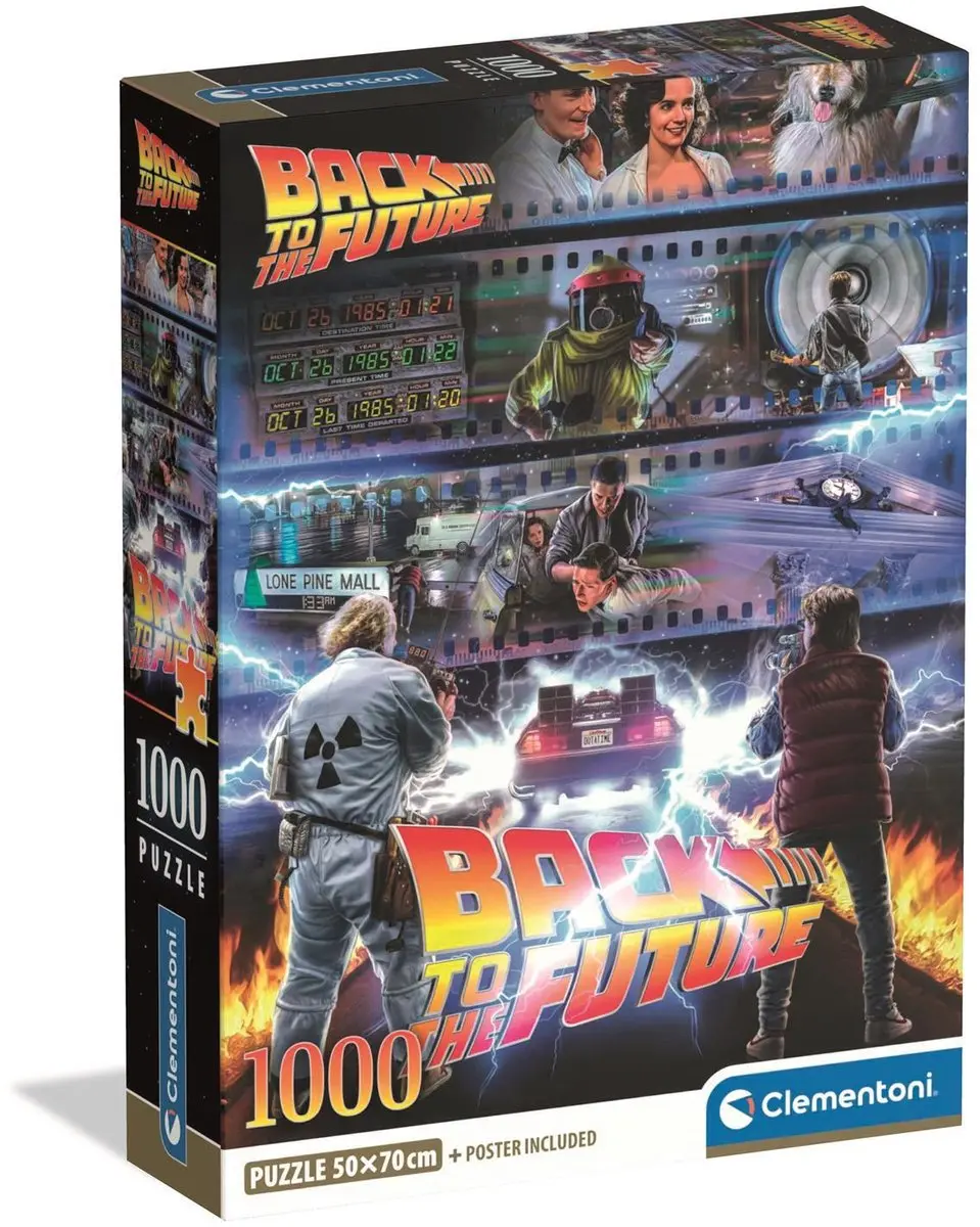 Clementoni Cult Movies Back To The Future Puzzel