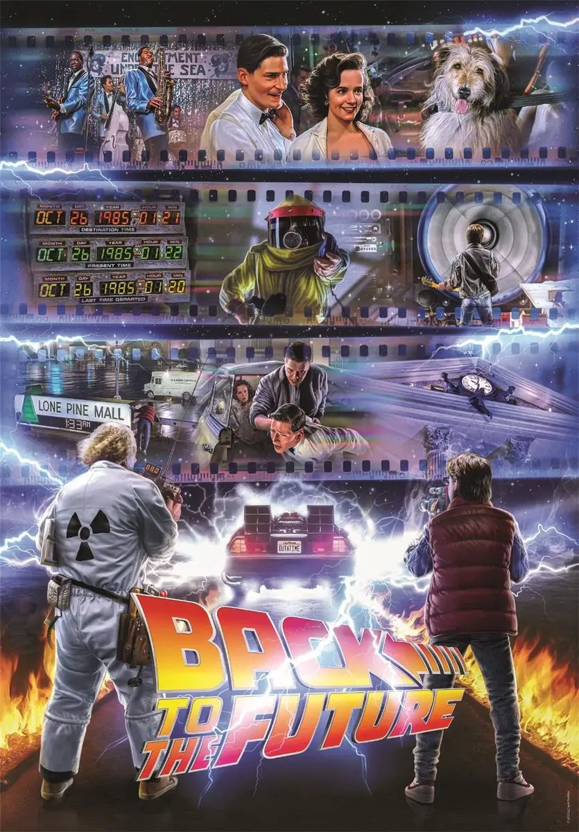 Clementoni Cult Movies Back To The Future Puzzel - 1000 Stukjes