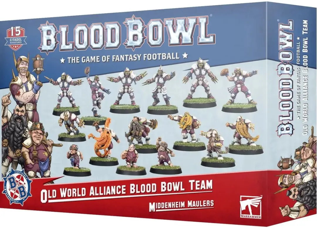 Games Workshop Blood Bowl Team Old World Alliance