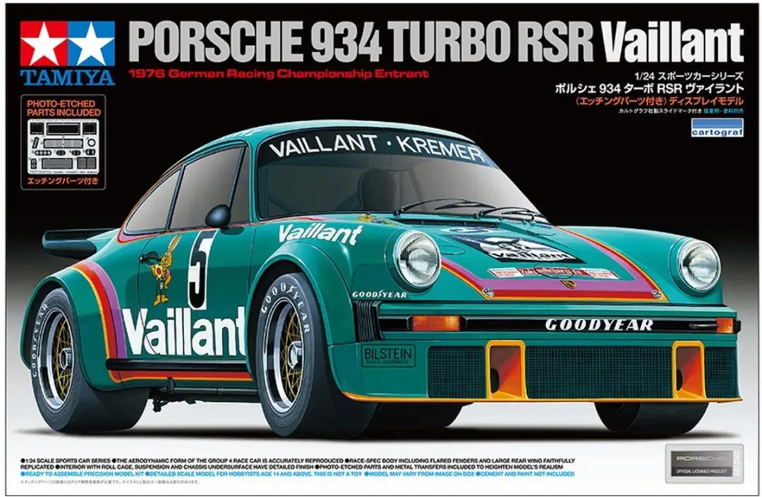 Tamiya 24334 Porsche 934 Turbo RSR Modelbouwpakket
