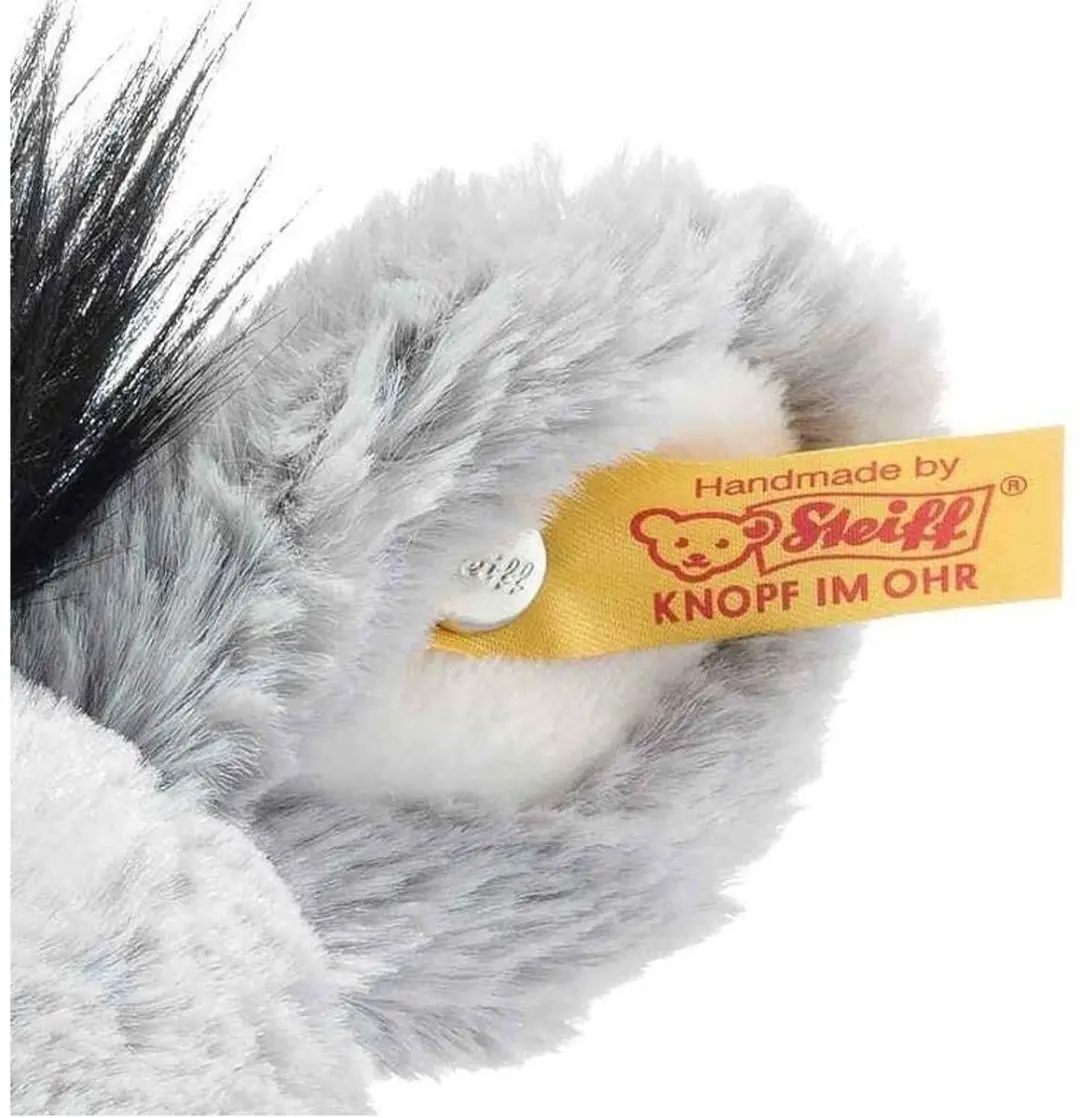 Steiff Dinkie Ezels Knuffel - 30 cm - Grijs