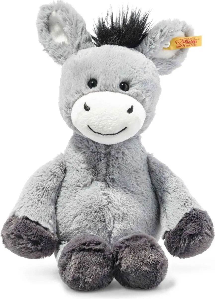 Steiff Dinkie Ezels Knuffel