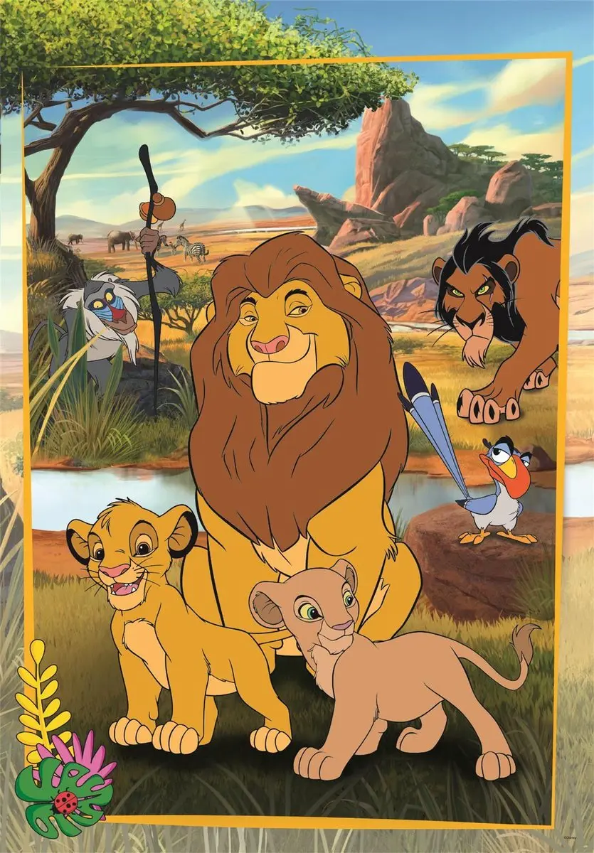 Clementoni Maxi Legpuzzel The Lion King 60 Stuks