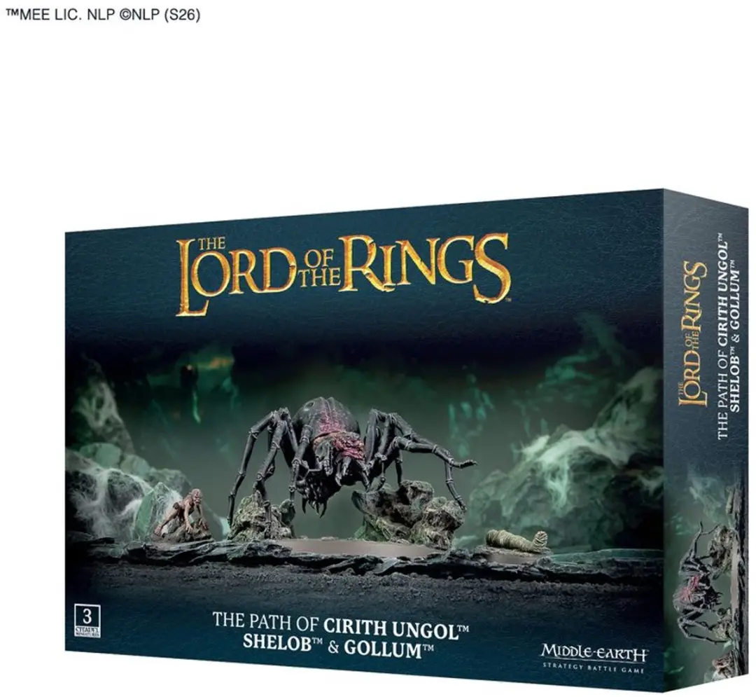 Games Workshop Warhammer Middle Earth 30-102 Shelob & Gollum - Multicolor