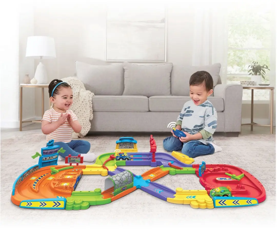 Vtech TUT TUT BOLIDES 80-570005 Racebaan - Meerkleurig