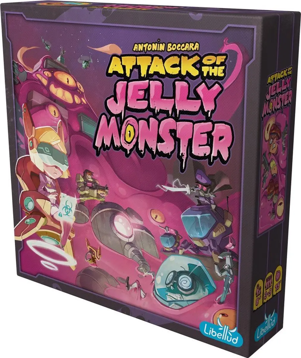 Libellud Attack of the Jelly Monster Bordspel - 3-5 Spelers