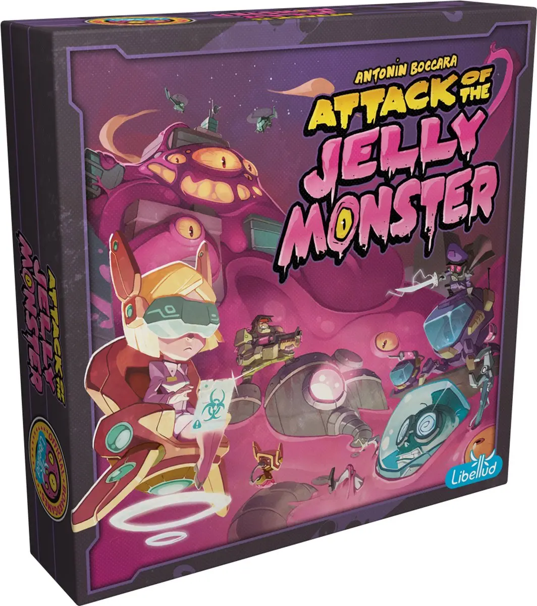Libellud Attack of the Jelly Monster Bordspel