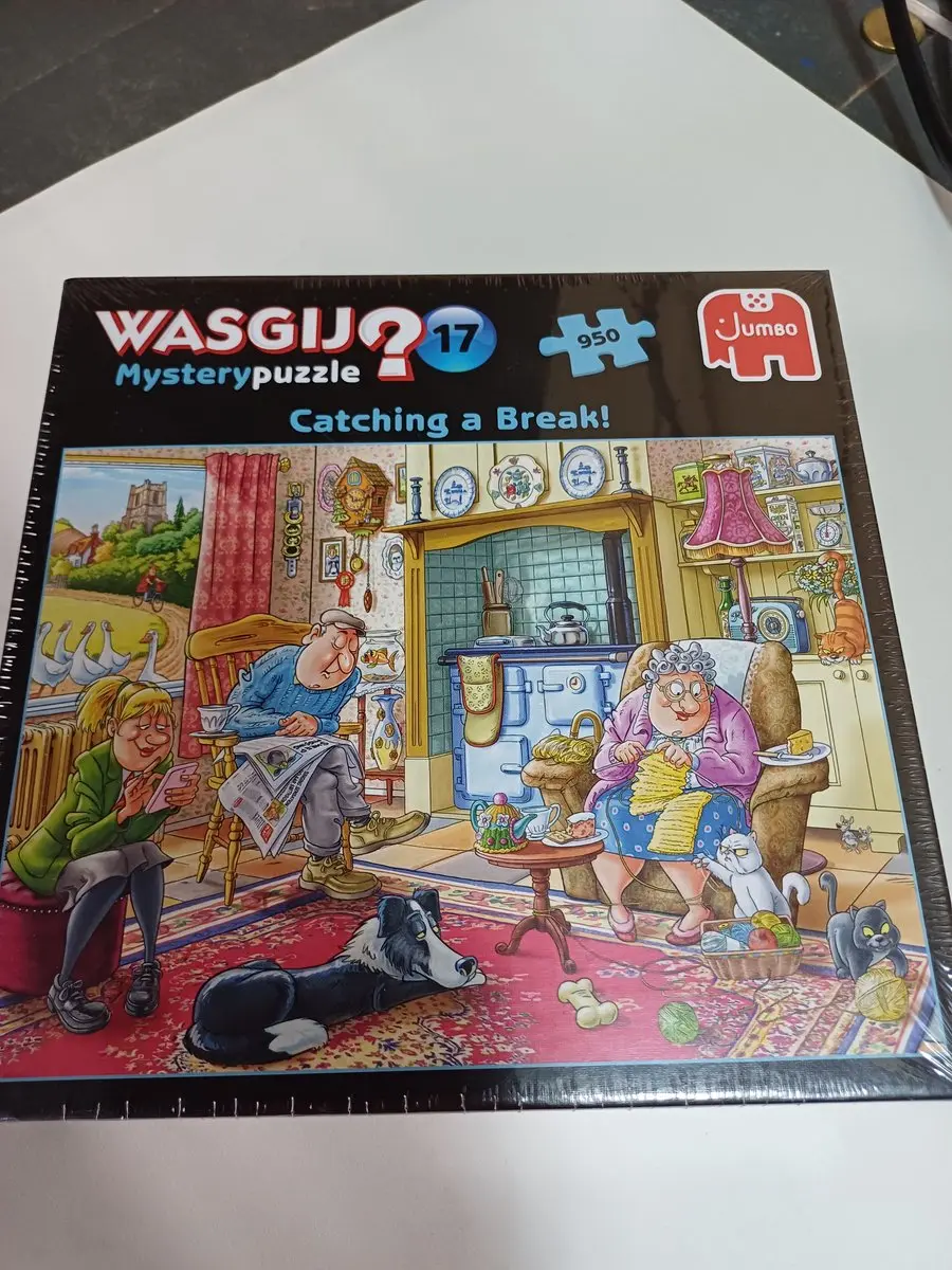 Jumbo Wasgij Mysterypuzzel Catching a Break 950 Stukken - Mix