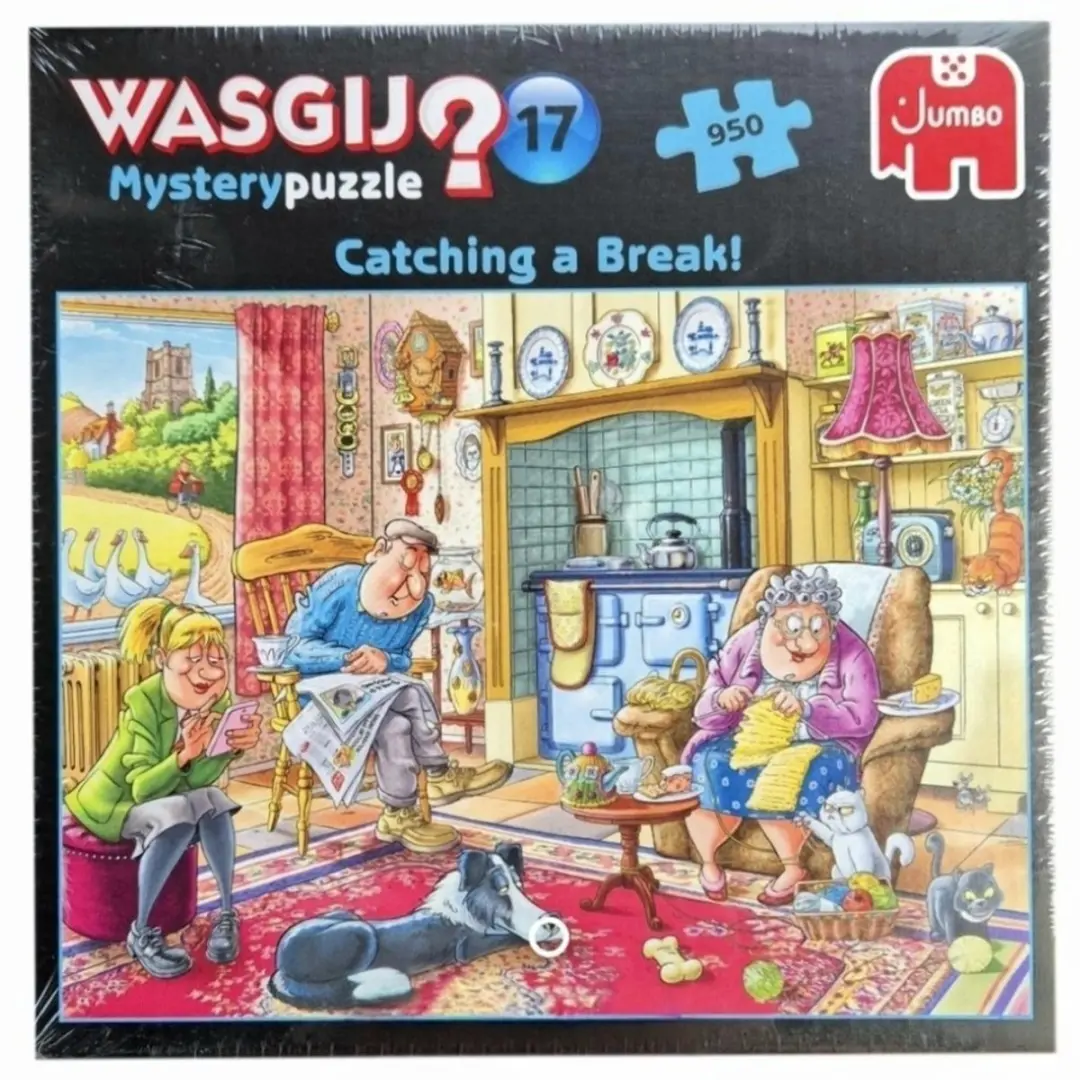 Jumbo Wasgij Mysterypuzzel Catching a Break 950 Stukken