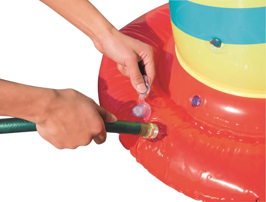 Bestway Waterspellen Limbo Sproeier - Blauw/Rood/Geel