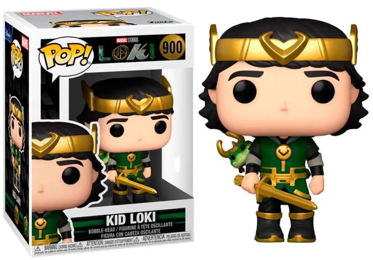Funko Pop Marvel Kid Loki Metallic