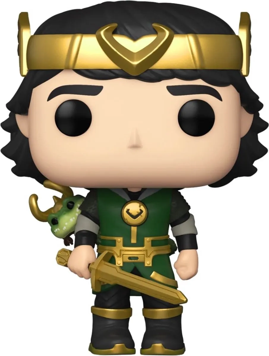 Funko Pop Marvel Kid Loki Metallic