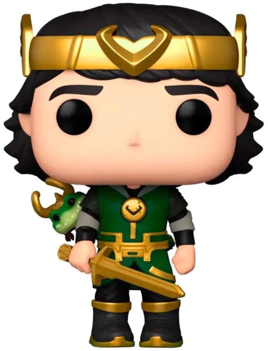 Funko Pop Marvel Kid Loki Metallic