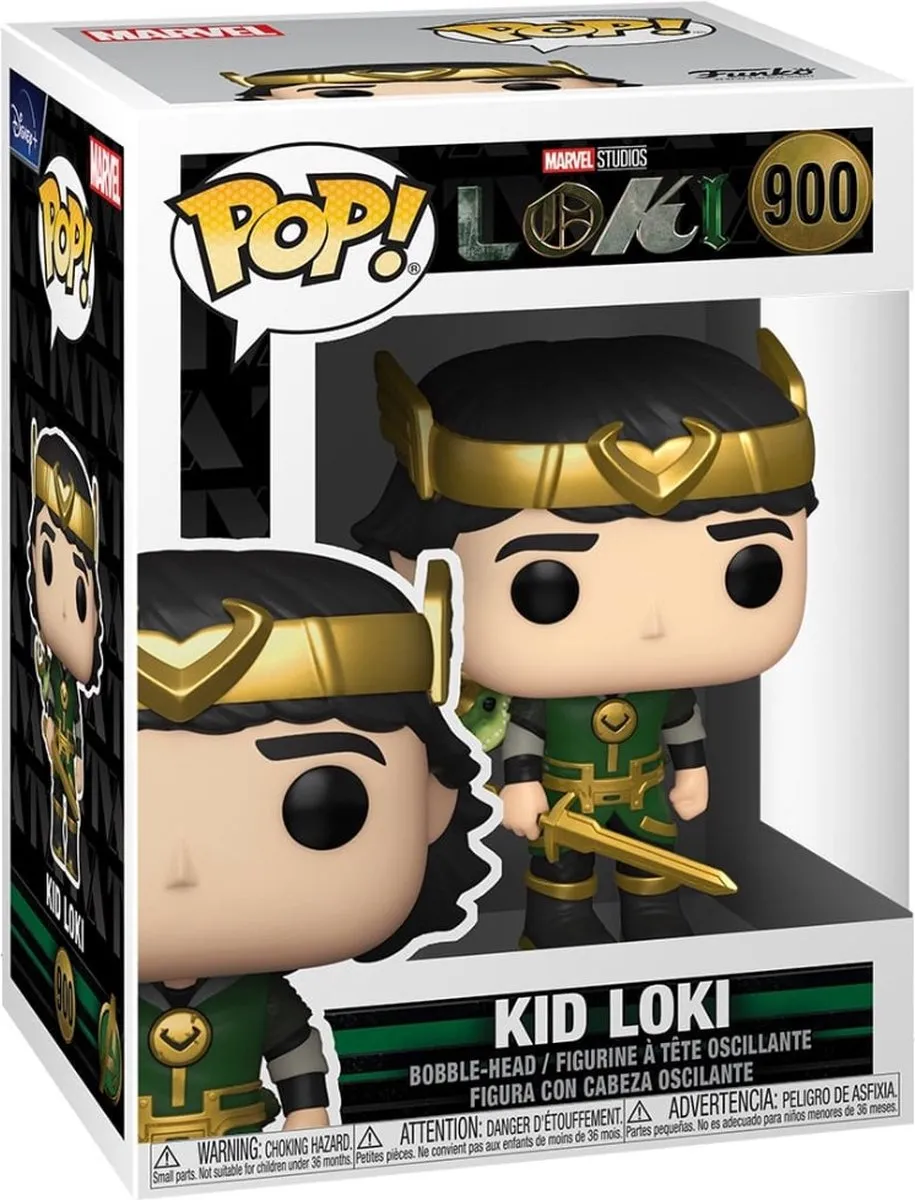 Funko Pop Marvel Kid Loki Metallic