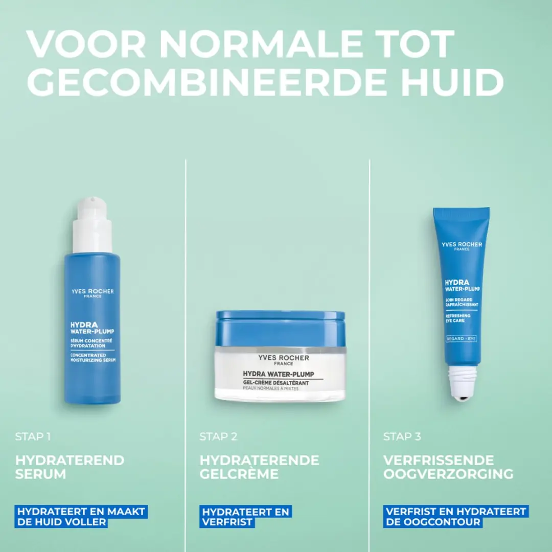 Yves Rocher Hydra Water-Plump Gelcrème 50ml - afbeelding 6 van 6