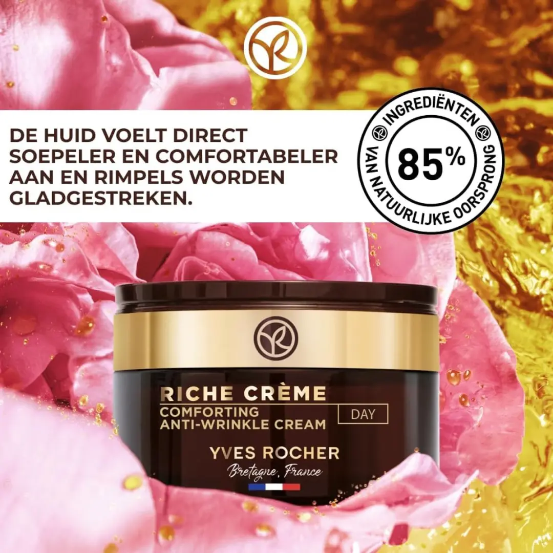Yves Rocher Riche Crème Anti-Rimpel Dagcrème 50ml