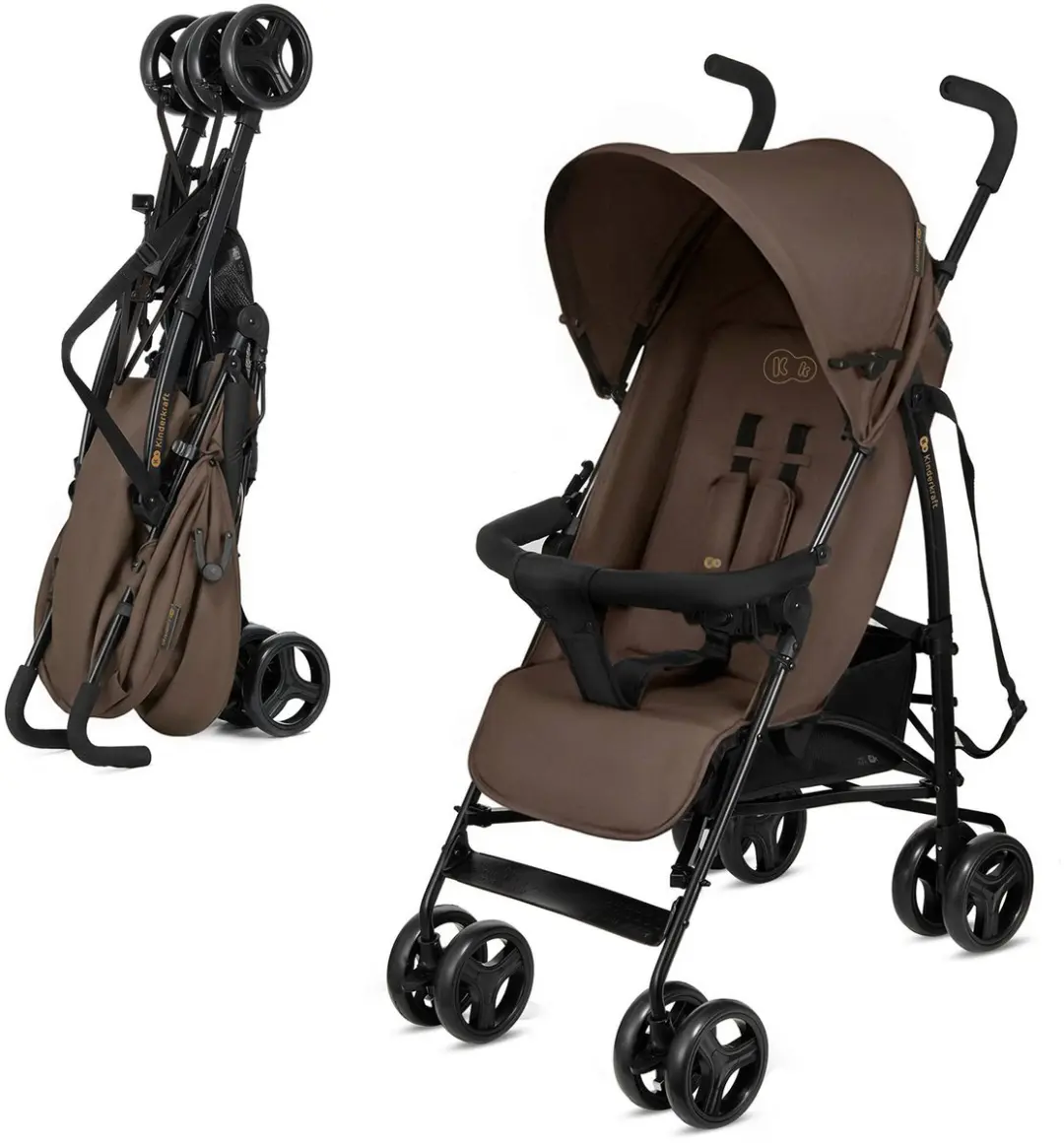 KinderKraft Tik Velvet Buggy - Mocca