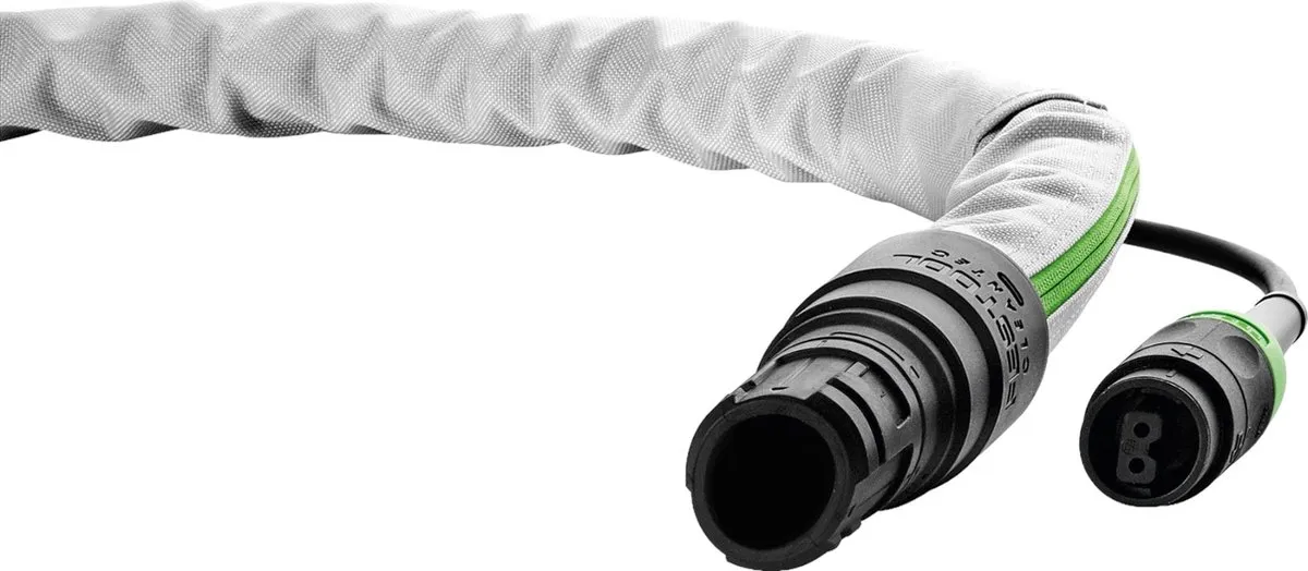 Festool D 27/22x5m Afzuigslang Plug-it Antistatisch - 5m - Grijs/Zwart