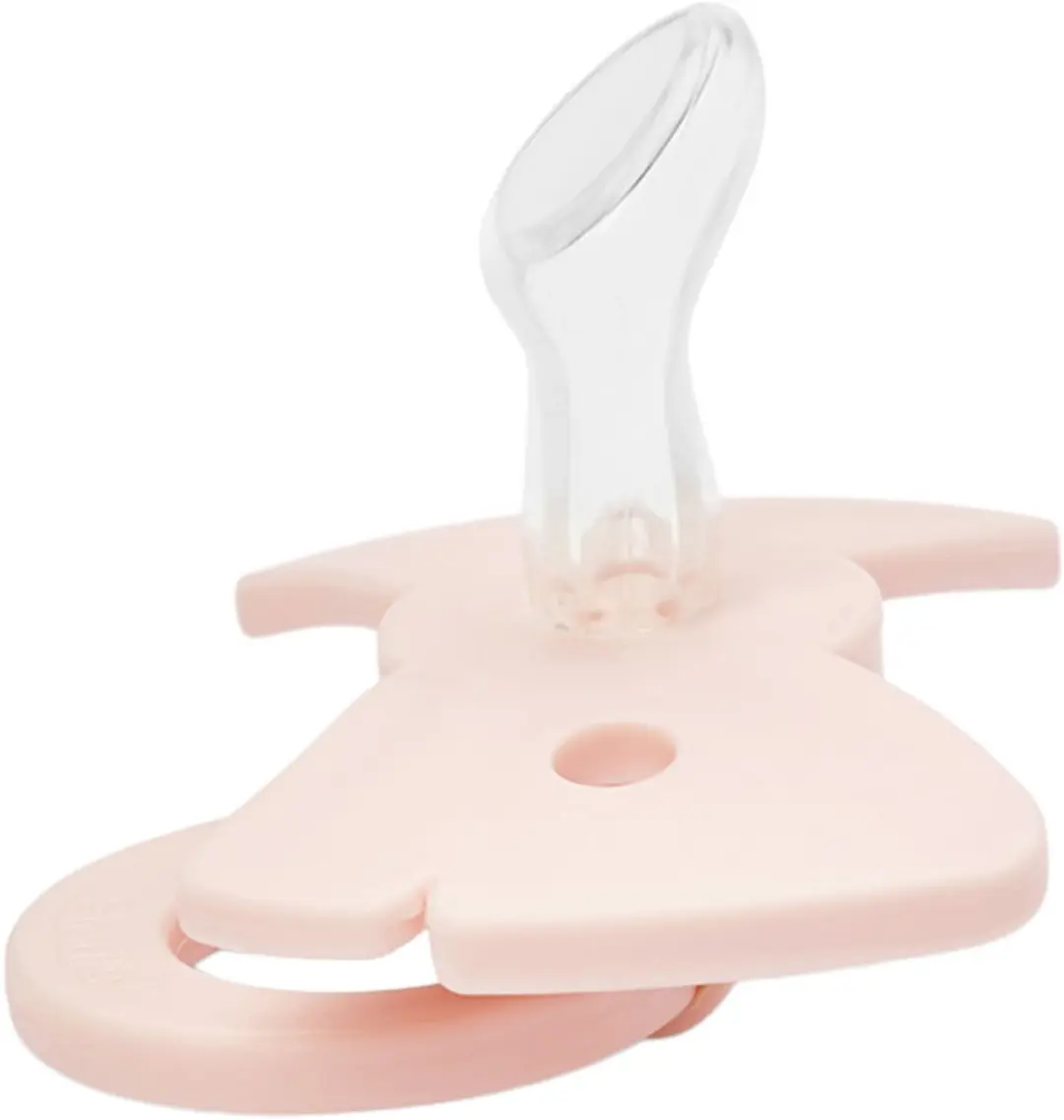 Elodie Binky Bow Newborn - Misty Pink