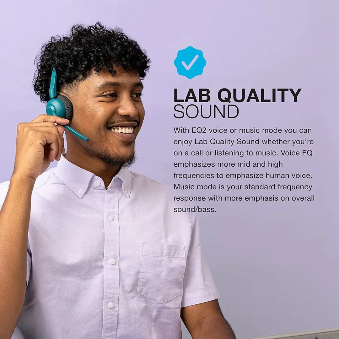 JLab Go Work Pop Headset - Noise Cancelling - 50 Uur - Groen