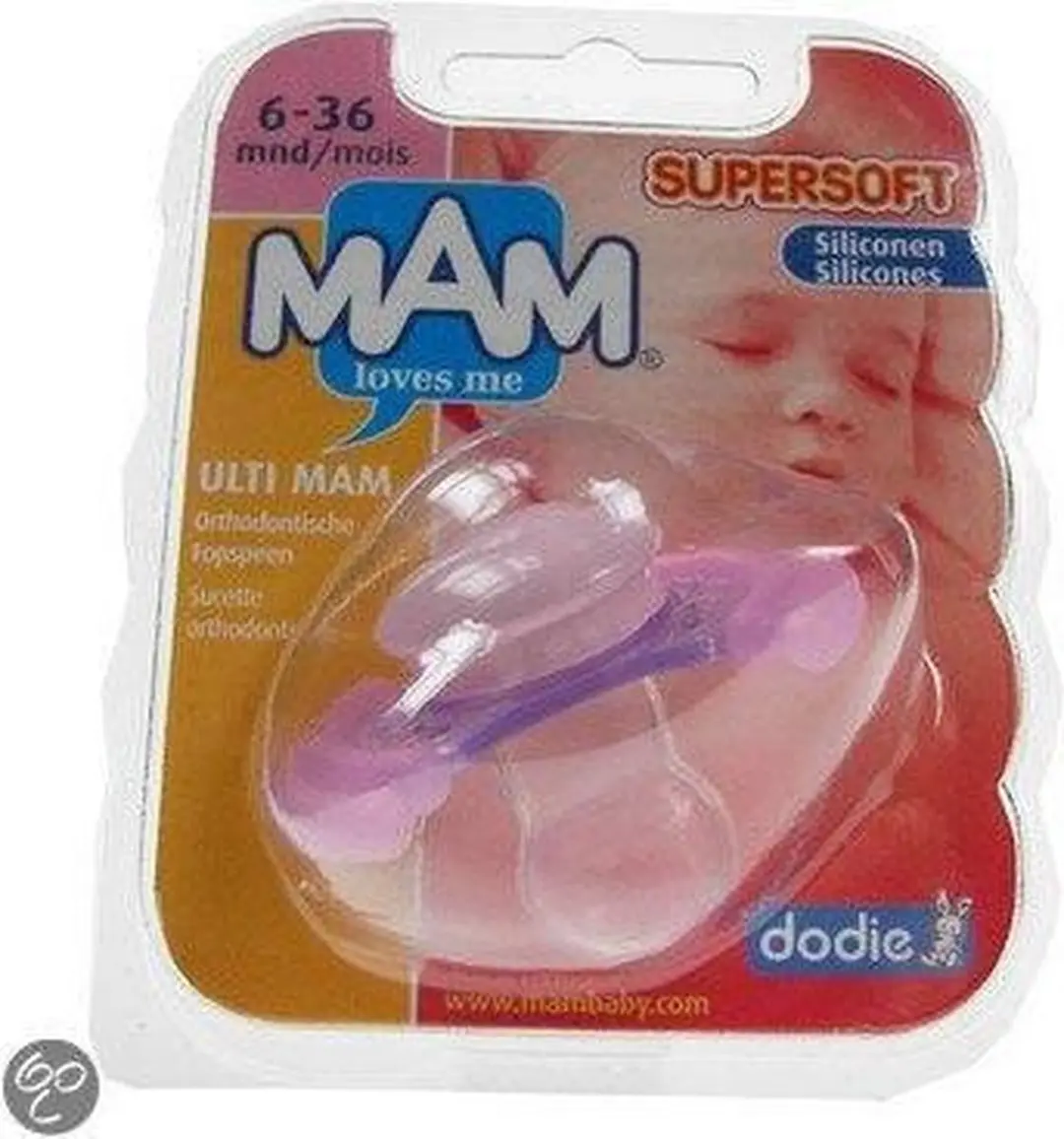 MAM Fopspeen Soft 6+ M