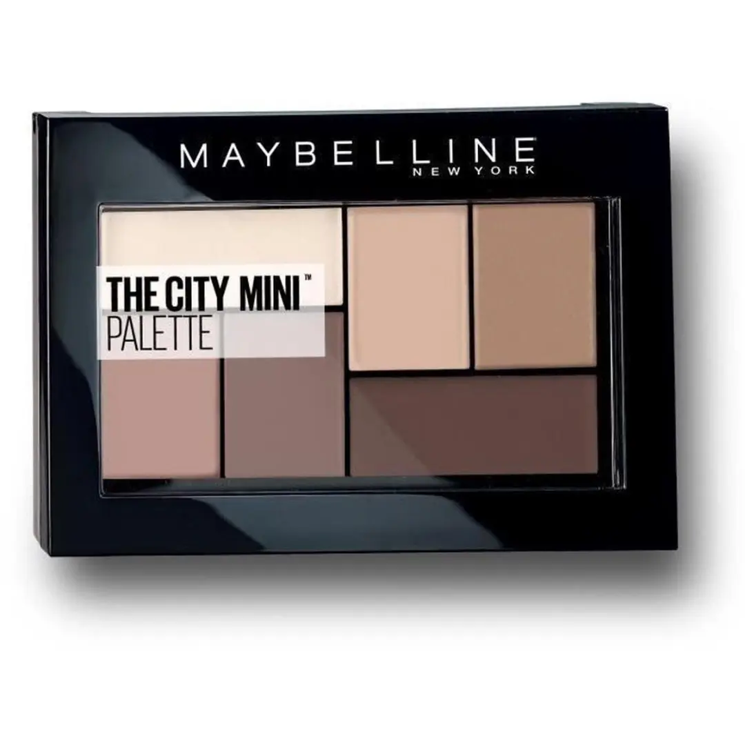 Maybelline The City Mini Oogschaduw Palette - 480 Matte About Town - 6 Stuks