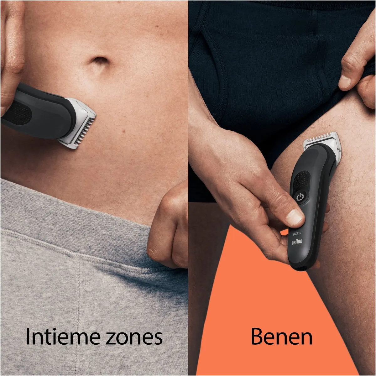 Braun BG3350 Bodygroomer - Zwart/Grijs