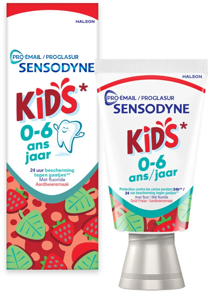 Sensodyne ProGlasur Junior Tandpasta 50ml - 6 Stuks