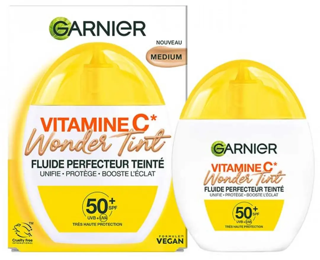 Garnier SkinActive Vitamine C Wonderfluïde SPF50+ - Medium