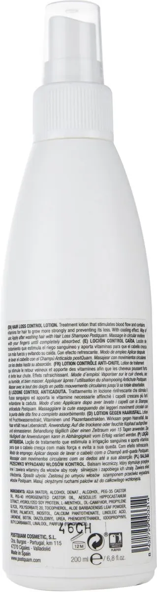 Postquam Hair Care Lotion 200ml - Tegen haaruitval