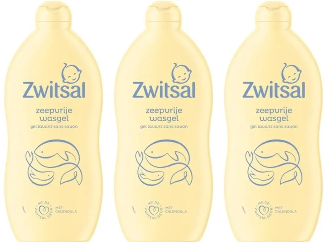 Zwitsal Zeepvrije Wasgel Baby 700ml