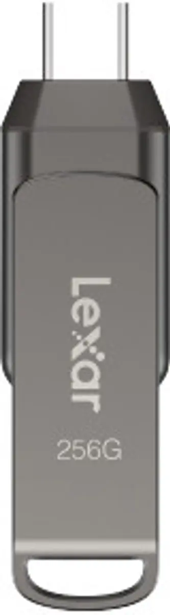 Lexar JumpDrive D400 LJDD400256G-BNQNG USB-stick 256GB - Grijs