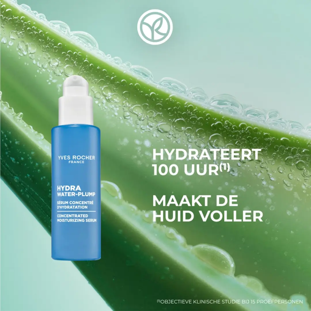 Yves Rocher Hydra Water Plump Gezichtsserum 30ml - Hyaluronzuur