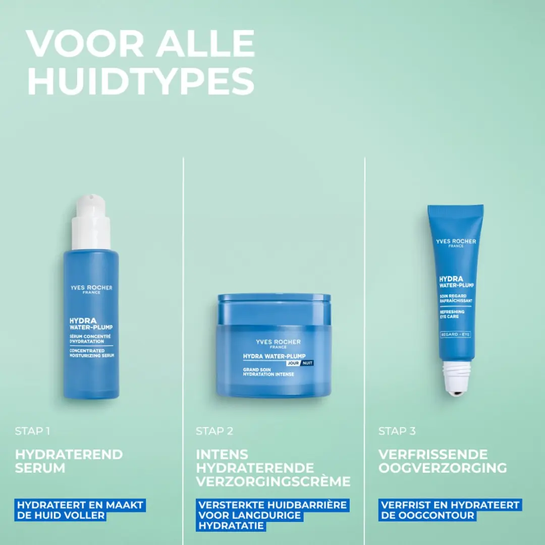 Yves Rocher Hydra Water Plump Gezichtsserum 30ml - Hyaluronzuur