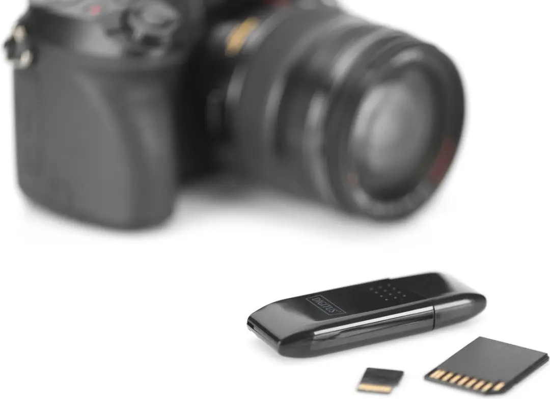 Digitus DA-70310-3 Geheugenkaartlezer USB 2.0 - Zwart