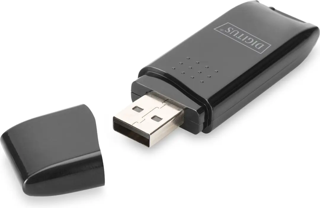 Digitus DA-70310-3 Geheugenkaartlezer USB 2.0 - Zwart