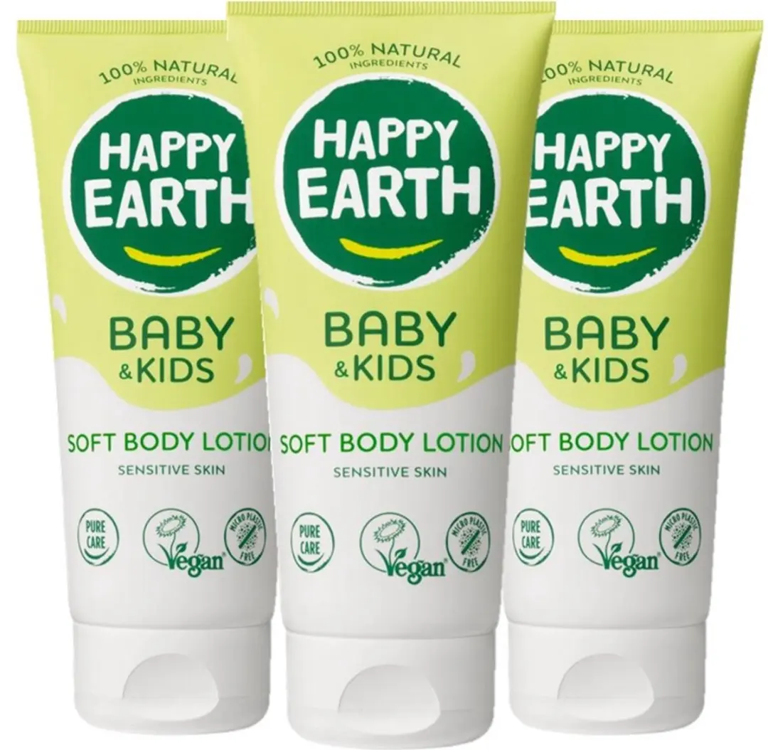 Happy Earth Baby & Kids Bodylotion 600ml