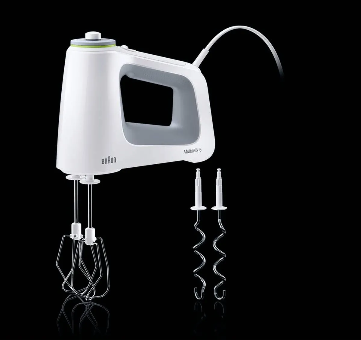 Braun MultiMix 5 HM5000WH Handmixer 700W - 9 Snelheden - afbeelding 6 van 6