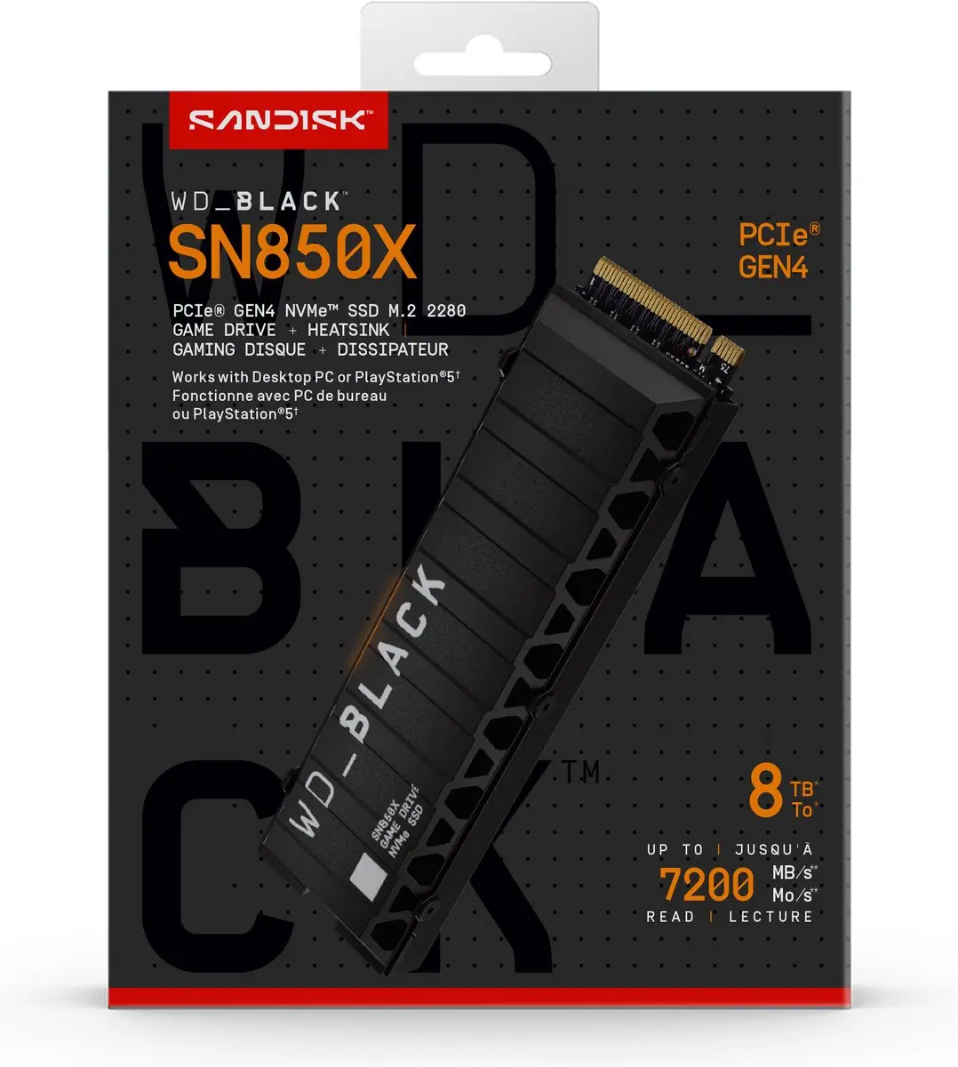 Western Digital Black SN850X SSD 8TB