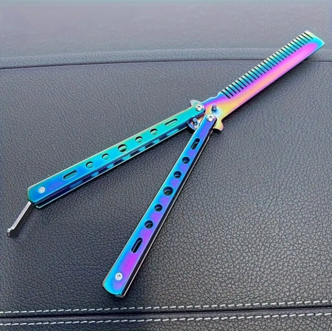 NUVEX Titanium Opvouwbare Baardkam