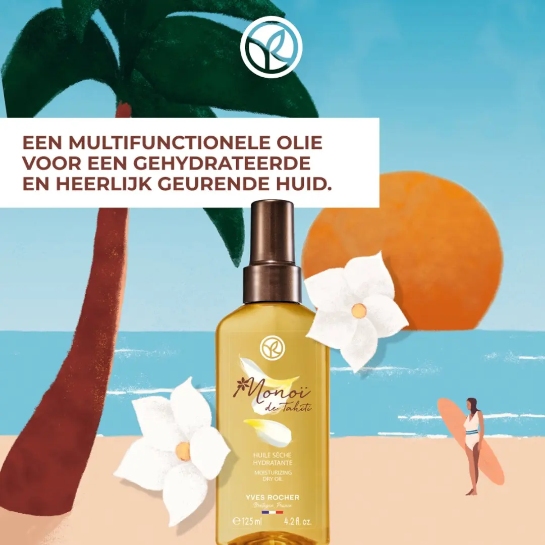Yves Rocher Monoi Hydraterende Spray 125ml