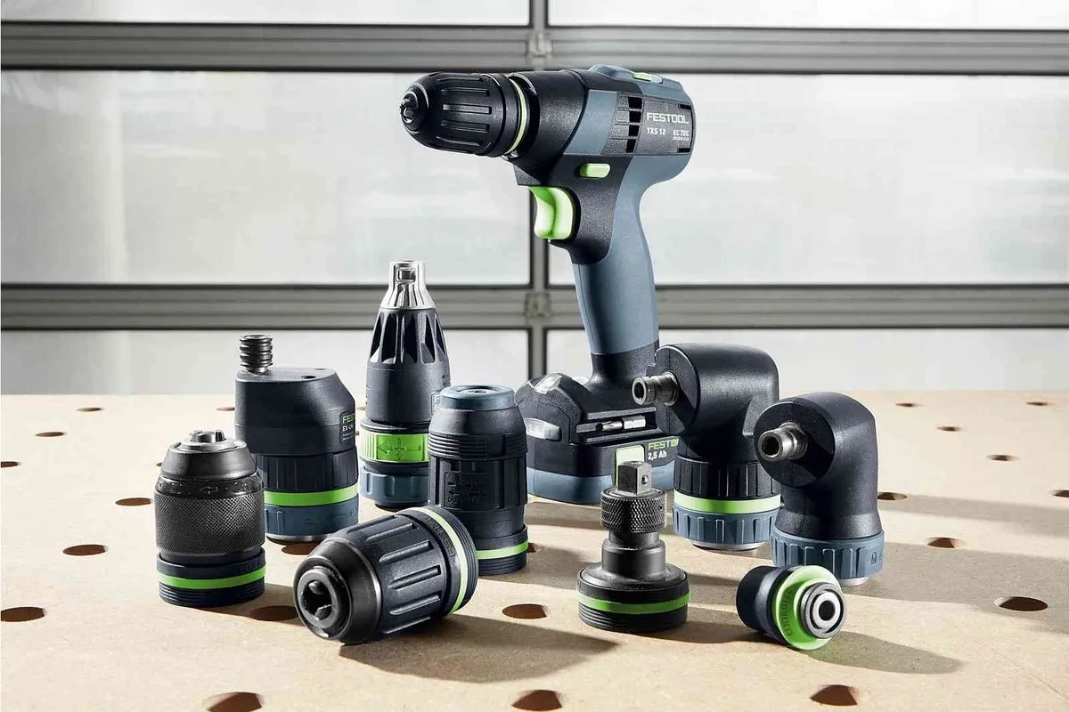 Festool TXS 12 2,5 Accu Schroefboormachine - 2x Accu BP 12 Li 2,5C - afbeelding 6 van 6